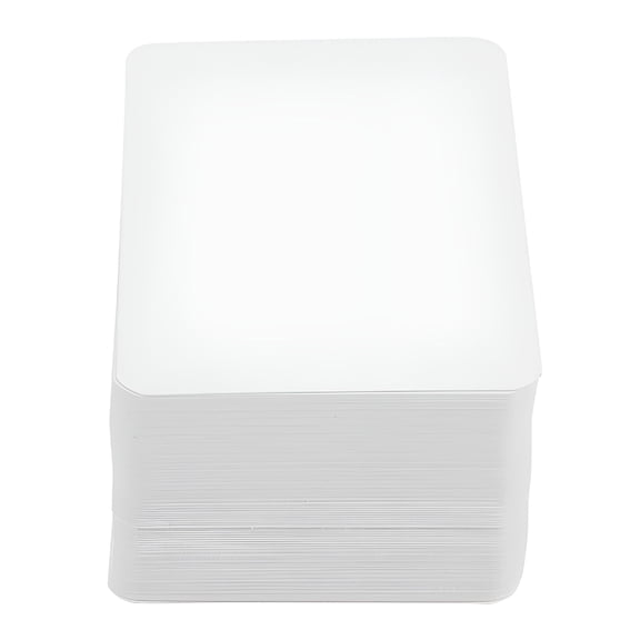 BESTSKY Blank Playing Cards Multi-function Graffiti Business Paper White Coated 100 Pcs