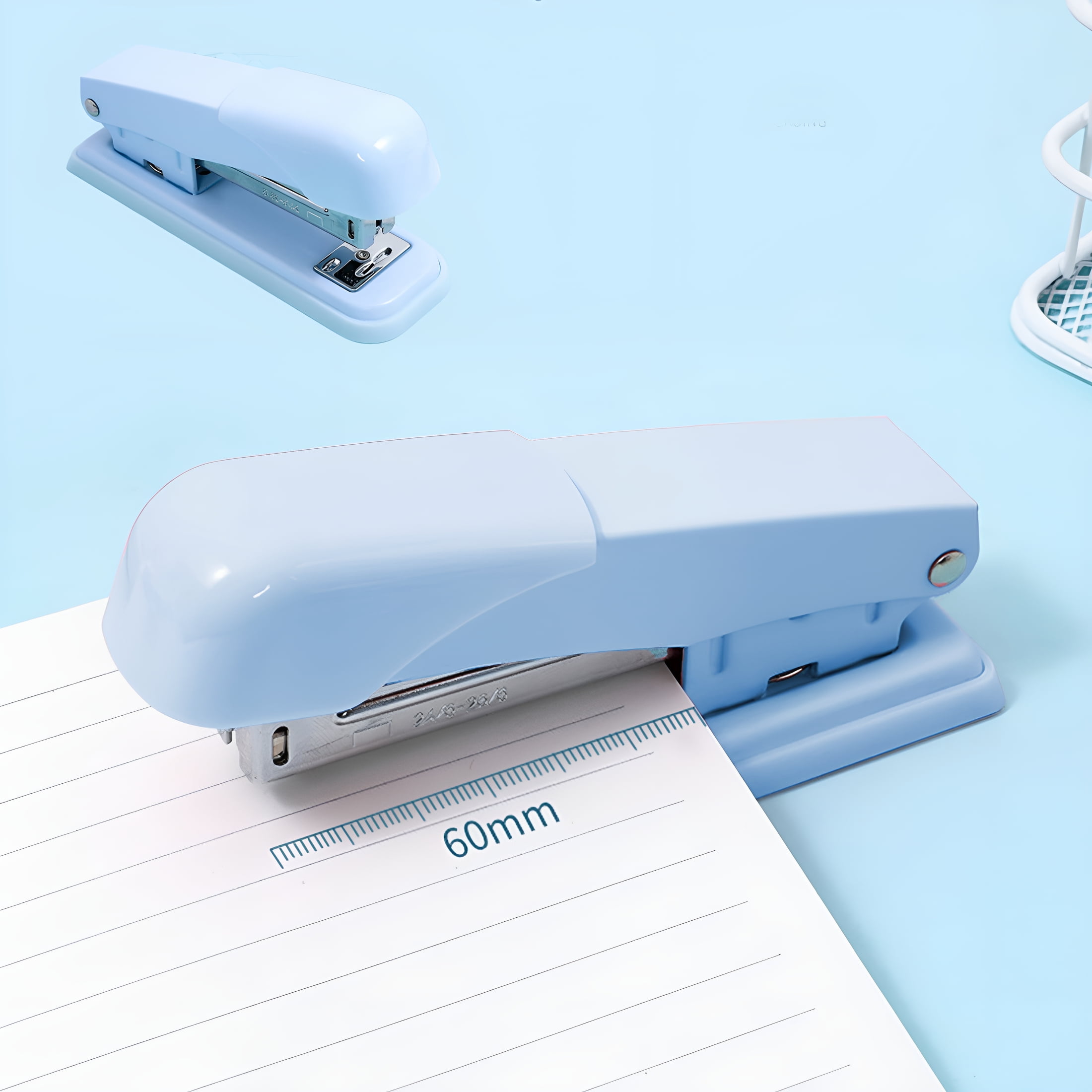 CCOCC Blue Color Mini Stapler,Small Cute Stapler for Desk,Mini Stapler ...
