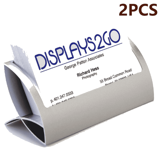 CCOCC Business Card Holder Fashion Accessories Business Card Holder Case Large Capacity Design Unique Design Business Card Organizer,Silver