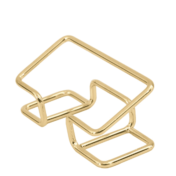 CCOCC Business Card Holder Large Capacity Design Business Card Holder Case Unique Design Exquisite Appearance Business Card Organizer,Gold