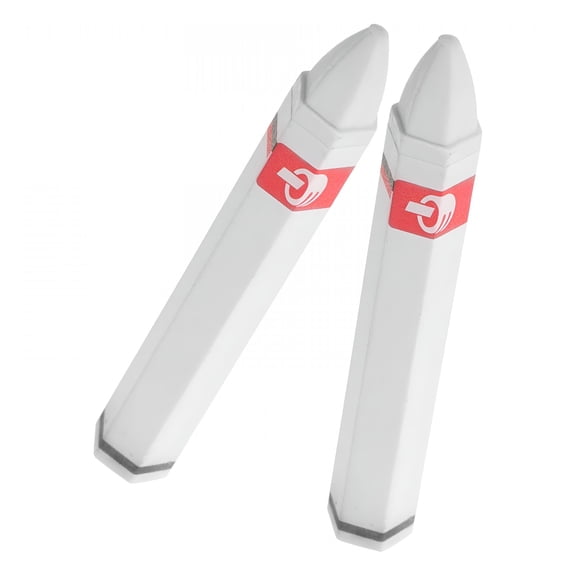 CCOCC Car Tires 2 Pcs Wax Marking Pen Repair Marker Crayon White for Tire Repair,Scuff Cover,Tread Marking,Shop Use