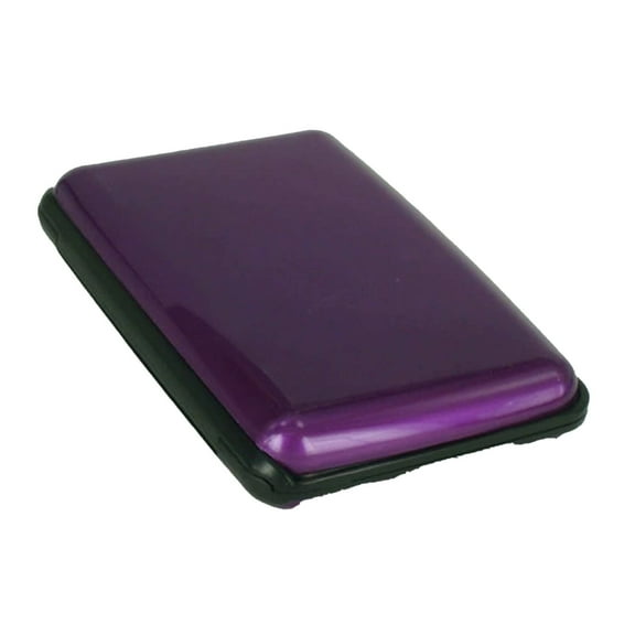 CCOCC Card Holder,Multi-Function Card Case Credit Card Organizer,RFID Protection Waterproof Closure RFID Card Holder,Purple