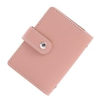 CCOCC Card Holder,RFID Blocking Technology RFID Card Holder,Multiple Card Slots Stylish Design Credit Card Organizer,Pink
