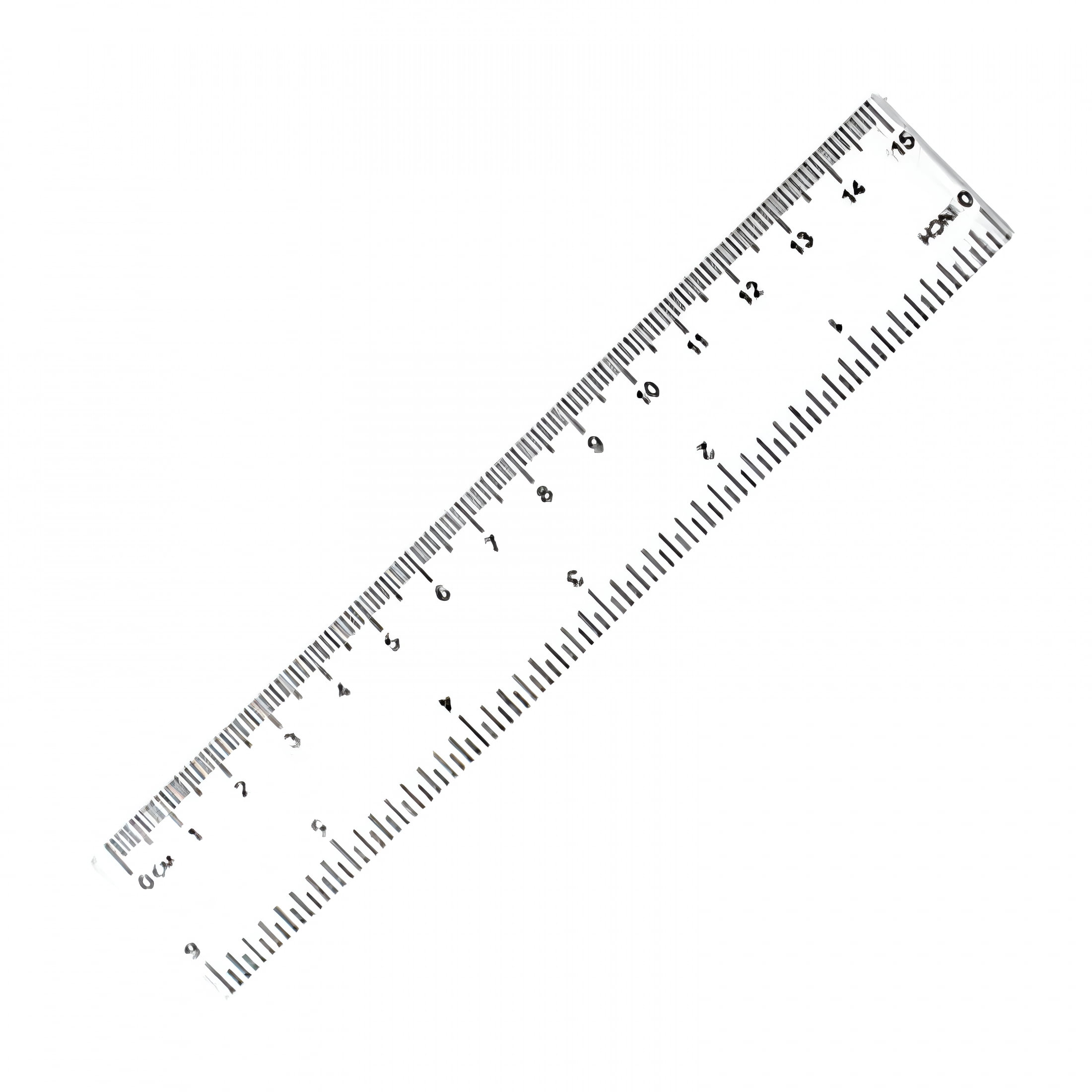 CCOCC Centimeter Inch Scale Ruler. Plastic Ruler Small Ruler For ...