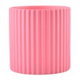 thumbnail image 1 of CCOCC Ceramic Planter,Elegant Textured Ceramic Pots for Plants,Quality Biodegradable Clay Planters for Indoor Plants,Pink, 1 of 7