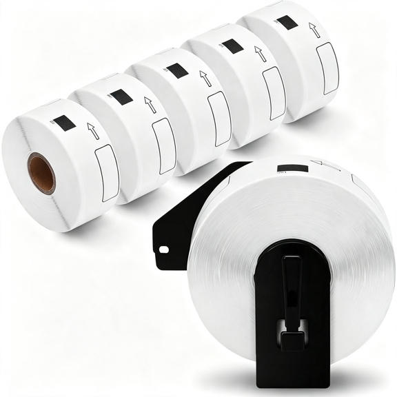 CCOCC Compatible Dk-1201 Standard Address Labels Die-Cut 1.1"X3.5" 29Mmx90Mm Ql 600 550 810W Label Printers 400 Labels Roll Work Ql 600 550 700 810W Label Printers 400 Labels Roll