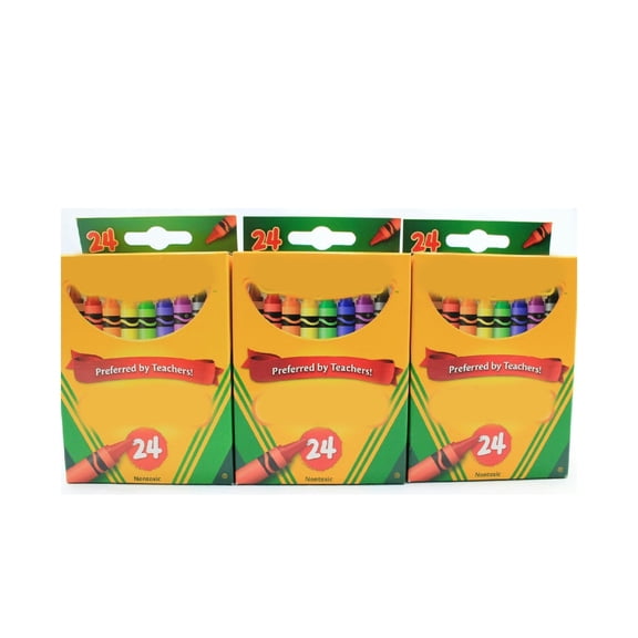 CCOCC Crayons Bundle (3 Pack),Vibrant Silky Crayons