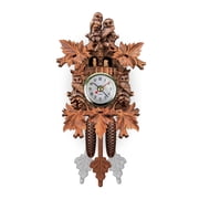 CCOCC Cuckoo Clock,Traditional German Wall Clock,Decorative House Clock,Precise Automatic Swinging Cuckoo Clock