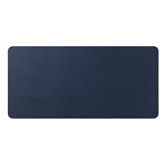 CCOCC Cute Mouse Pad,Solid Color Leather Design Desk Pads,Large Size Large Mouse Pad,Navy