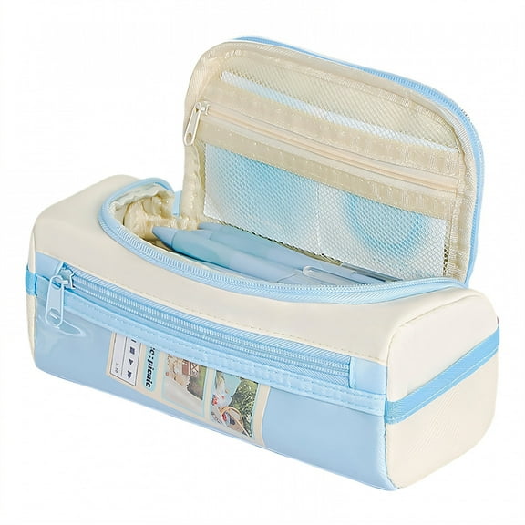 CCOCC Cute Pencil Case,Multi Pouch Pencil Bag,Special Design Pencil Case,9.1"X3.4"X3.4",Style3