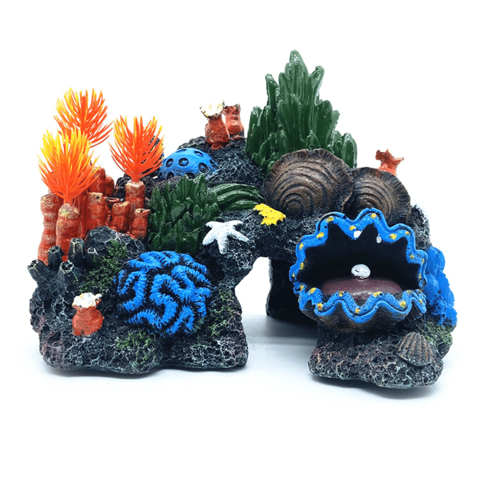 BESTSKY Modern Artistic Aquarium Decor,Simple Stylish Fish Tank Decoration,Style1