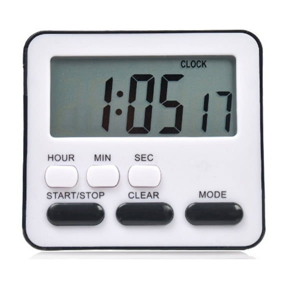 CCOCC Digital Timer,Clear Display Kitchen Timer,Versatile Magnetic Timer,Memory Function Digital Timer