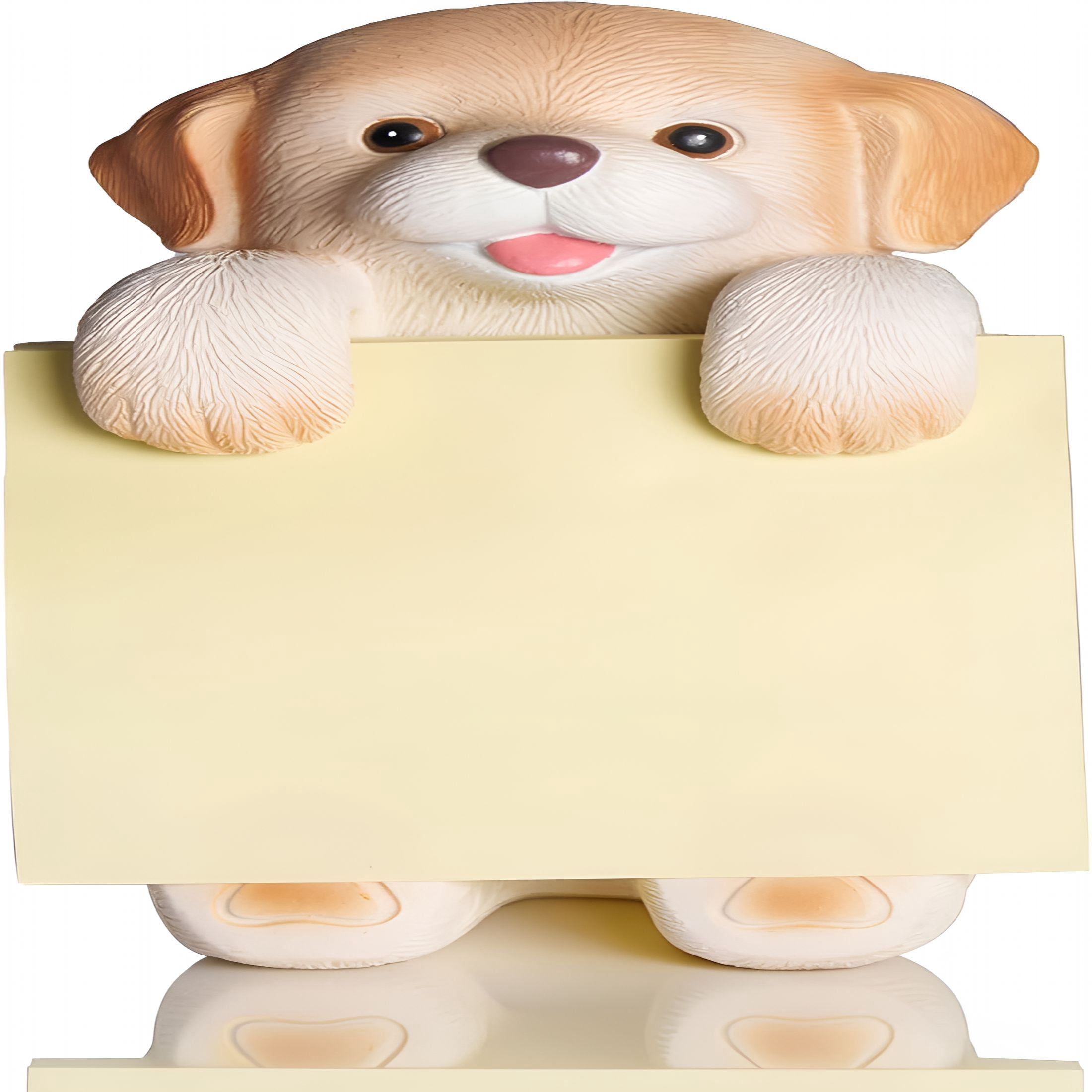CCOCC Dog Pop-Up Sticky Note Dispenser,Includes 1 Pad of 3X3 in Super ...