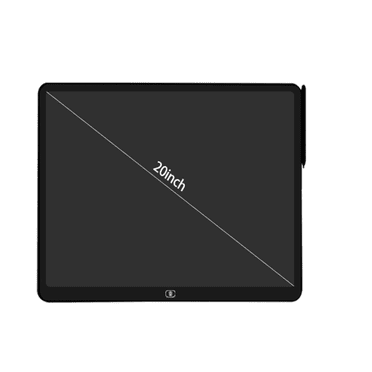 CCOCC Doodle Board Gentle Screen Drawing Board Energy-Saving Reinforced Body Drawing Tablet,Light Blue