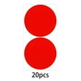 thumbnail image 1 of CCOCC Dot Stickers,Smooth Surfaces Sheets Dot Stickers,Easy Application Circle Sticker Labels,Red, 1 of 6