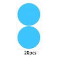 thumbnail image 1 of CCOCC Dot Stickers,Visual Effects Sheets Dot Stickers,Crafts Use Circle Sticker Labels,Blue, 1 of 6
