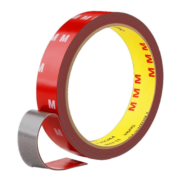CCOCC Double Sided Tape,All Weather Double Sided Tape for Versatile Use,Flexible and Easy to Use Heavy Duty Double Sided Tape,Red