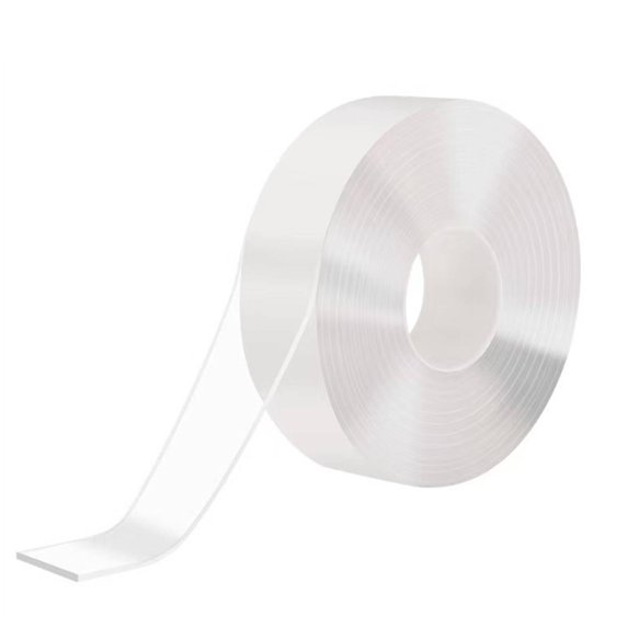 CCOCC Double Sided Tape,Seamless Invisible Double Sided Tape,High Adhesion Heavy Duty Double Sided Tape,White