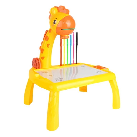 CCOCC Drawing Projector,Ideal for Children Ages 3+ Trace and Draw Projector for Kids,Stimulates Focus and Patience Kids Projector Drawing,Large,Yellow Giraffe