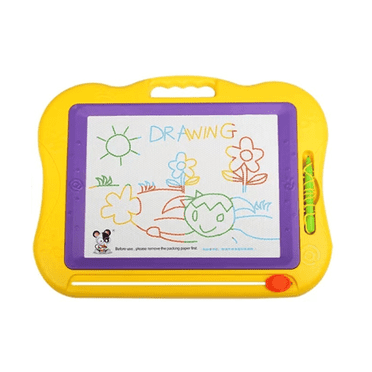 CCOCC Drawing Tablet Rounded Edges Lcd Writing Tablet for Kids Unique Appearance Multiple Color Options Etch A Sketch,Yellow