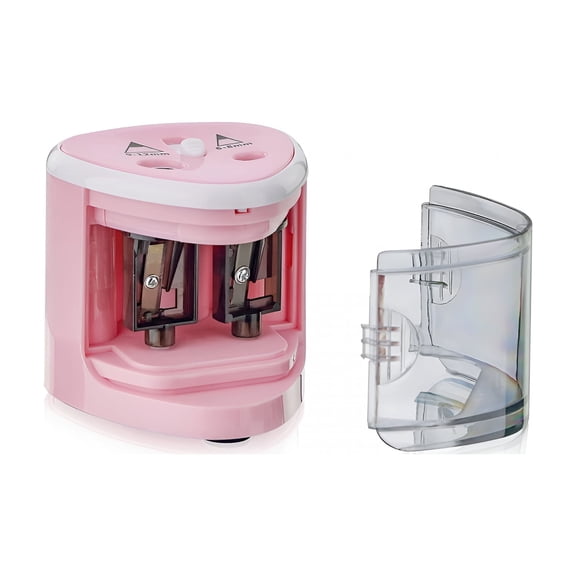 CCOCC Electric Universal Sharpener For All Pencils,Crayons,Eyeliners - Pink