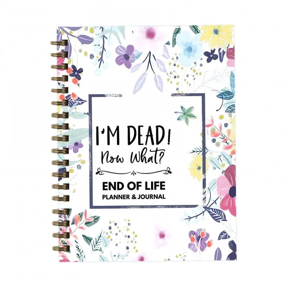 CCOCC End of Life Planner Organizer Notebook with Pocket for Documents,Final Arrangement for Beneficiary Will Preparation Last Wishes