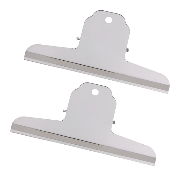 CCOCC Extra Large Clips,2 Pack 4 - 6 Inch Stainless Jumbo Giant Binder 14.5cm