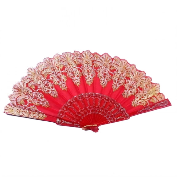 BESTSKY Fans for Line Dancing,Boots on the Ground Hand Fan,Fast-Fold Function Dancing Fans That Pop