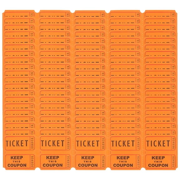 CCOCC 2026 New Festival Raffle Tickets Game Participation Raffle Tickets Roll 200Pack for Party,School,Fundraiser,Fair,Event