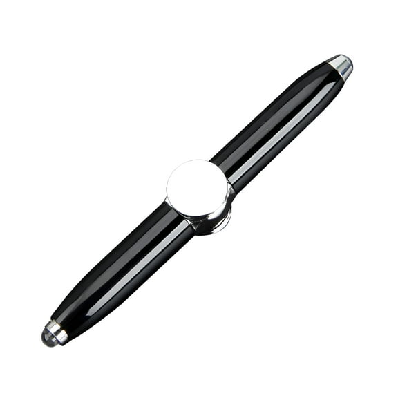CCOCC Fidget Spinner Pen with LED Light to Help ADHD Stress Reducer Thinking Ballpoint Pen Gift Pen Anti Stress Anxiety Infinity