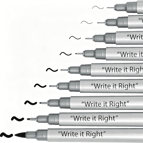 CCOCC Fineliner Pen WIth ,funny pens,bible pens no bleed through