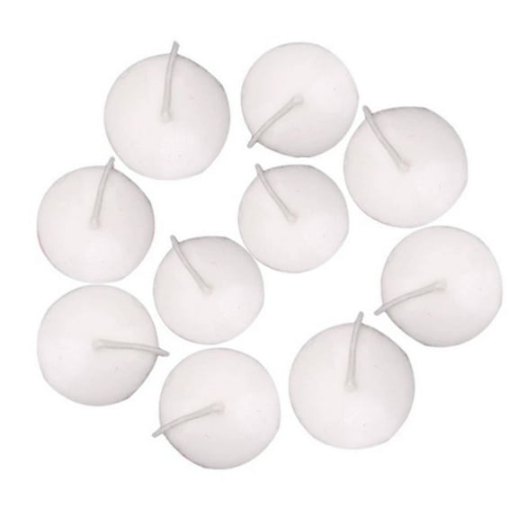 CCOCC Floating Candles Floating Candle Floating Candles for Centerpieces Romantic Candle Wick Bag Mini Candles White