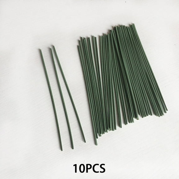 CCOCC Floral Wire,Realistic Hydrangea Flower Heads Green Floral Wire,Perfect for DIY Wedding Decorations Green Wire