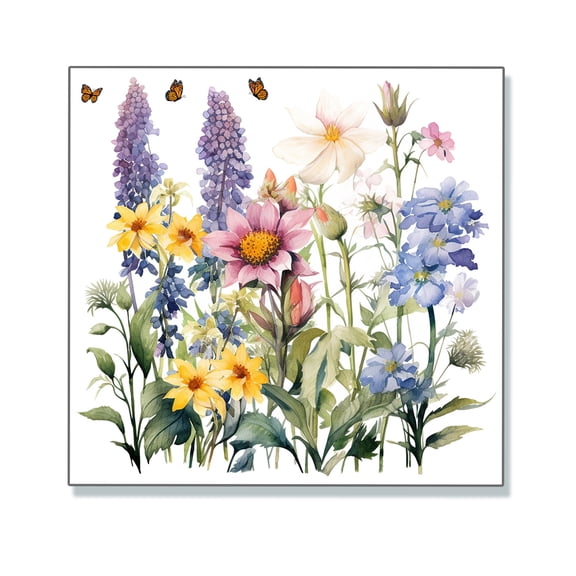 CCOCC Flower Wall Decals,Butterfly Wall Decoration Wall Stickers Decor,Flexible Room Layout Room Decor Wall,Style1