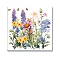 CCOCC Flower Wall Decals,Butterfly Wall Decoration Wall Stickers Decor,Flexible Room Layout Room Decor Wall,Style1