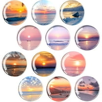 CCOCC Fridge Magnets,Creative Pattern Combination Refrigerator Magnets,Crystal Glass Sticker Material Magnets for Fridge