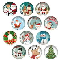 CCOCC 12Pcs Fridge Magnets,Magnets for Fridge,Christmas Whiteboard Magnets,1.18In