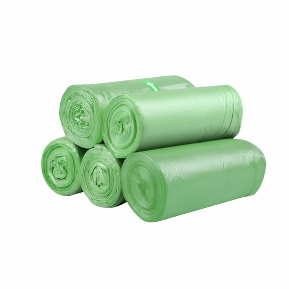 CCOCC Garbage Bags,100PCS/7 Gallon,Fresh Clean Trash Bags,for Kitchen,Bathroom,Bedroom,Office
