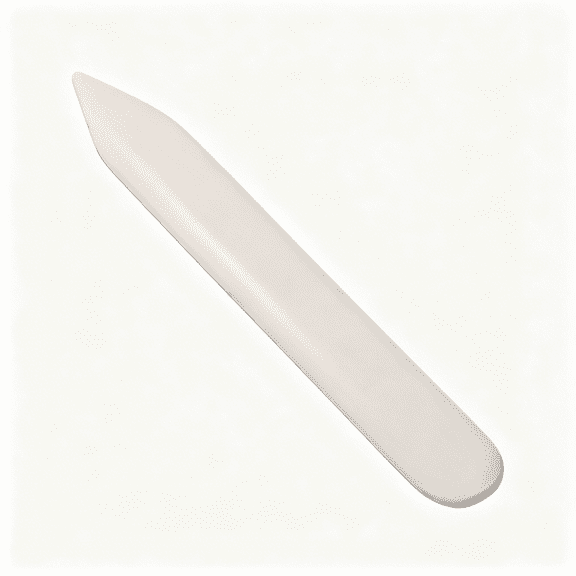 CCOCC Genuine Bone Folder Scoring Folding Creasing Origami Paper Creaser Crafting Tool for DIY Handmade Leather Burnishing, Bookbinding, Scrapbooking, Paper Cards Crafts (100% Cattle Bone)