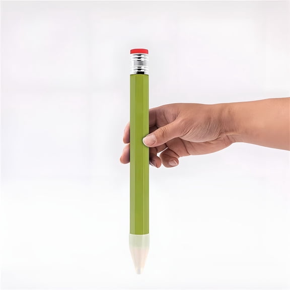CCOCC Giant Pencils,Big Pencil for Prop/Gifts/Decor-14 Inch Jumbo Wooden Big Novelty Pencil with Cap for Schools and Homes