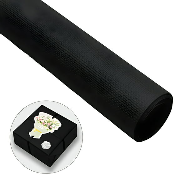 CCOCC Gift Wrapping Paper,Elegant Design Wrapping Paper,Tear-Resistant Gift Paper,Black