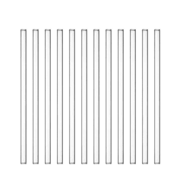 CCOCC Glass Straws,Shatter-Resistant High-Borosilicate Glass Straws,Unique Handcrafted Drinking Straws,Reusable and Eco-Friendly Straw Set
