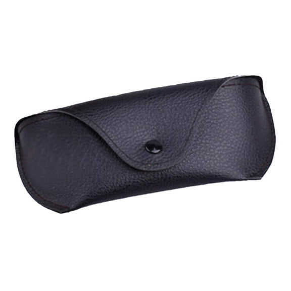 CCOCC Glasses Case,Premium Litchi Pattern Leather Eyeglass Case,Shockproof and Pressure-Resistant Glasses Case Hard Shell,Style2