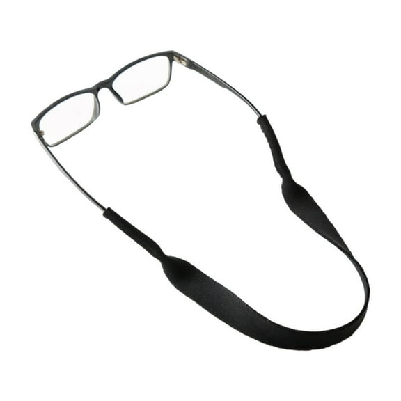 CCOCC Glasses Strap,Non-Slip Strap Sunglasses Strap,Comfortable Adjustable Fit Eyeglasses Strap,Black