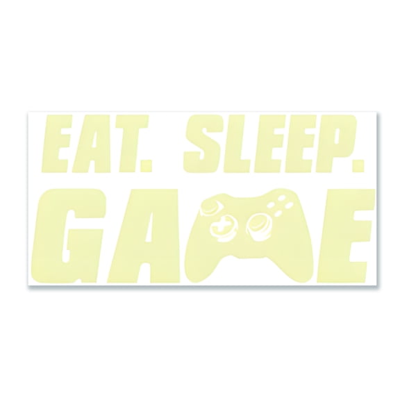 CCOCC Glow in the Dark Stickers,Glowing Night Effect Wall Stickers Decor,Gamepad Design Elements Room Decor Wall,Blue
