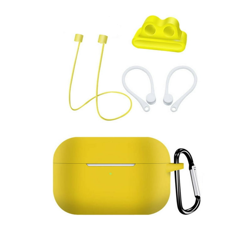 Silicone Case Airpods Pro Case Yellow CCOCC Headphone Case