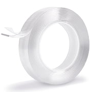 CCOCC Heavy Duty Double Sided Mounting Tape,1"X120",Traceless and Removable Nano Adhesive Tape for Outdoor and Indoor,Strong Stick Clear Two Sided Gel Grip Tape10 Ft