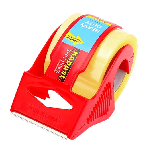 CCOCC Heavy Duty Packaging Tape,Clear Packing Tape with Dispenser,Packing Tape for Moving Boxes,Clear,1.88"X 38.2 Yd,1 Dispenser