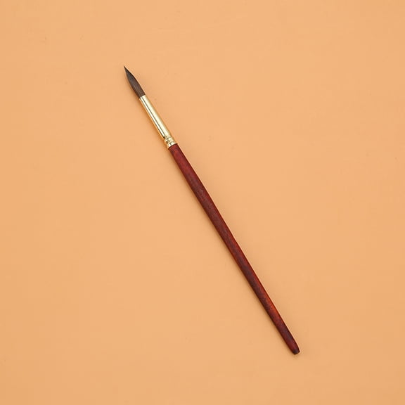 CCOCC Heritage Round Brush, Synthetic, Short Handle, Size 8, 1 Count Size 8 Round Watercolor Brush