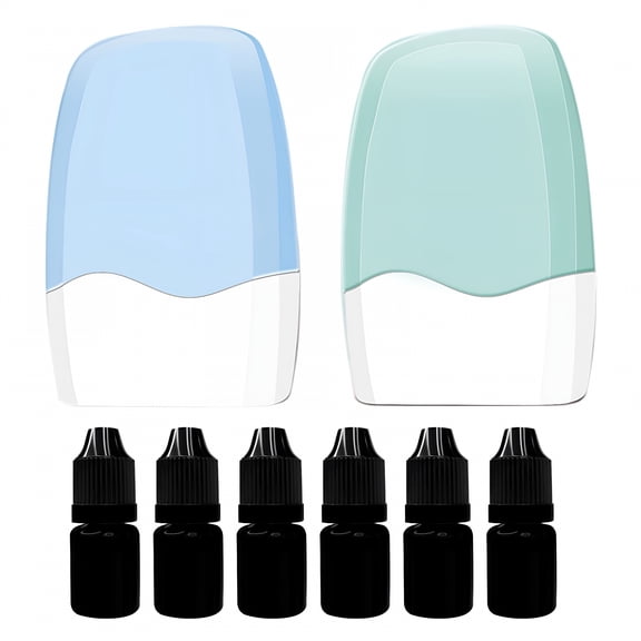 CCOCC Identity Protection Roller Stamp,2Pack Confidential Roller Stamp with 6Pack Ink,Identity Protection Roller Stamps